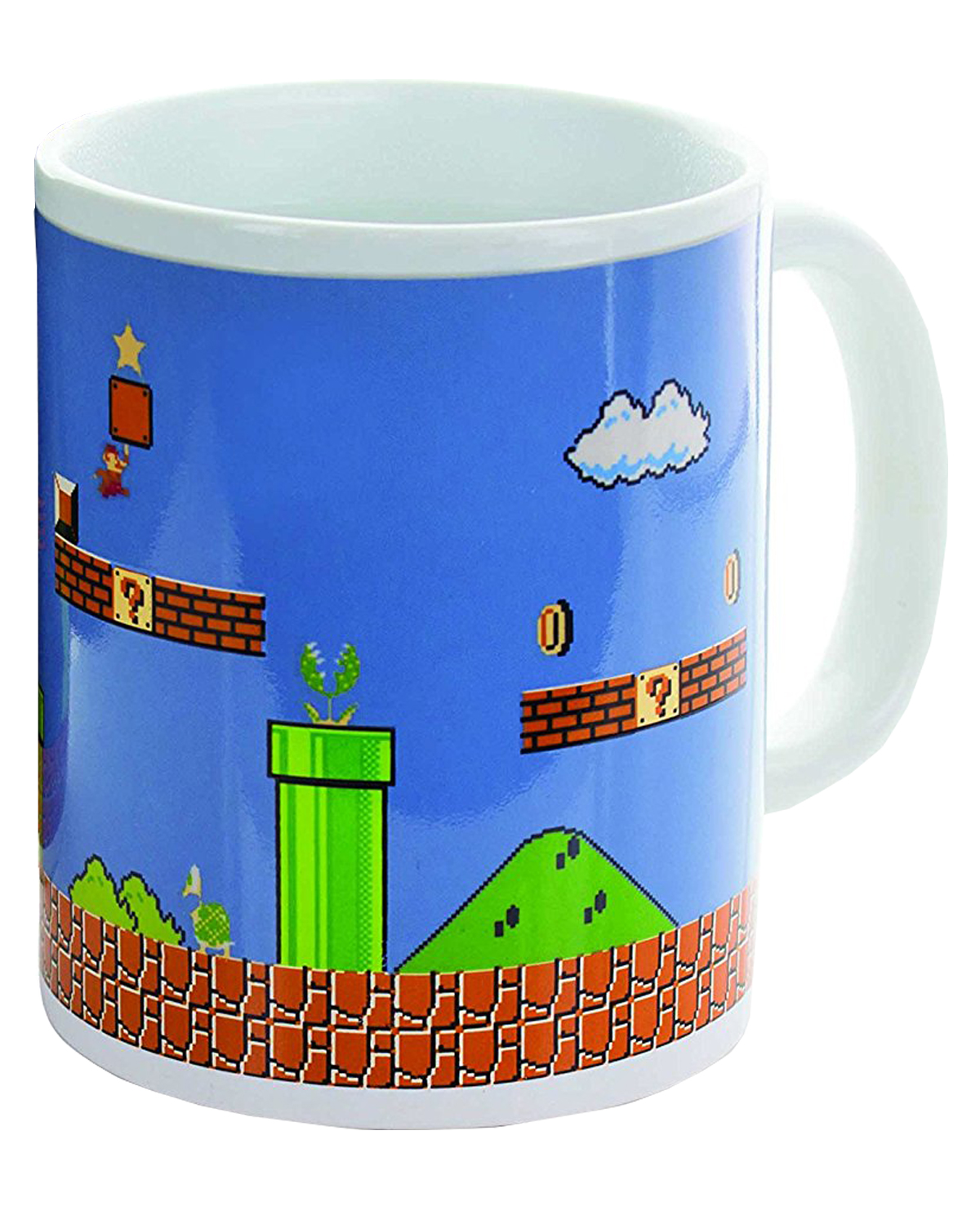 TAZA DE CERAMICA SENSIBLE AL CALOR SUPER MARIO BROS