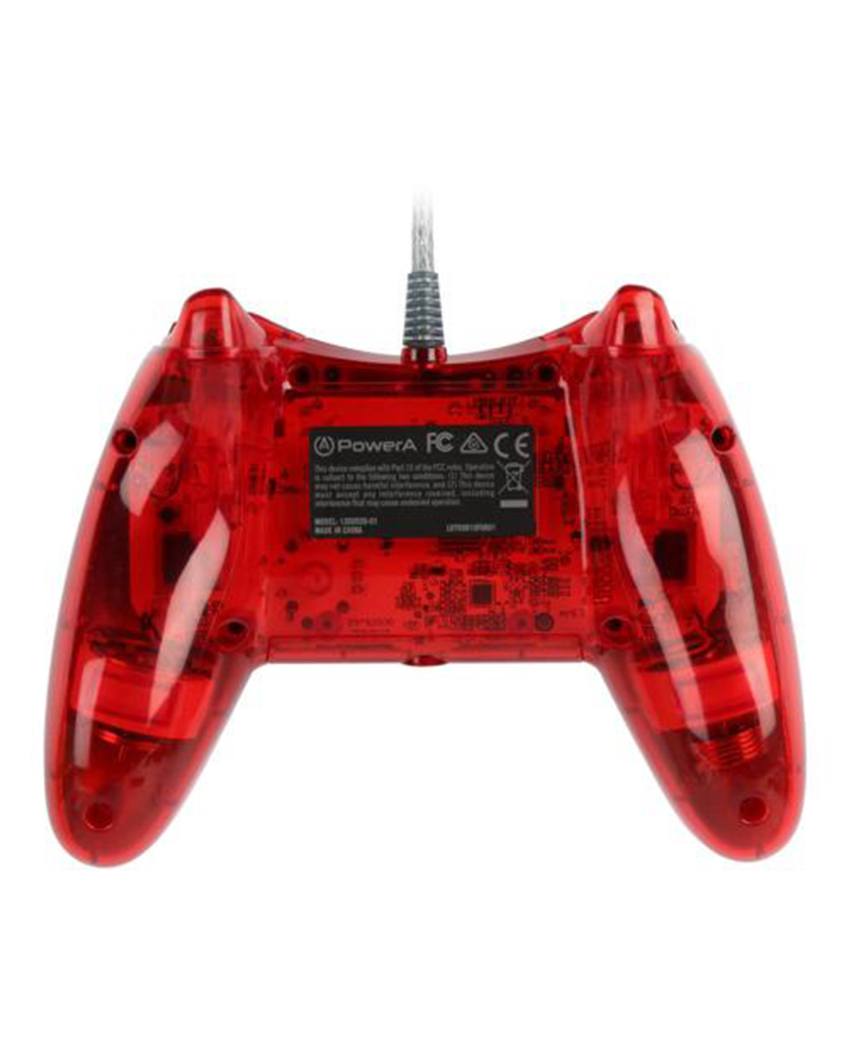 CONTROL XBOX ONE ALAMBRICO POWER A LIQUID METAL ROJO - Image 2