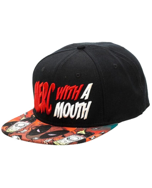 GORRA SNAPBACK DEADPOOL MERC WITH A MOUTH NEGRA - Image 2