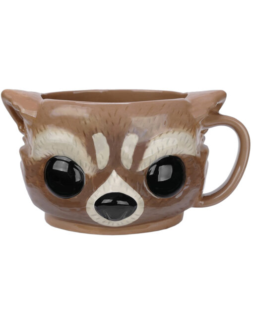TAZA DE CERAMICA GUARDIANES DE LA GALAXIA POP ROCKET RACOON
