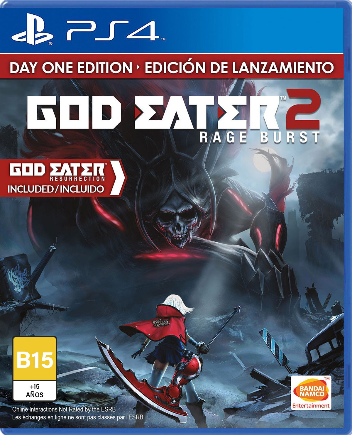 GOD EATER 2 RAGE BURST DAY 1 EDITION