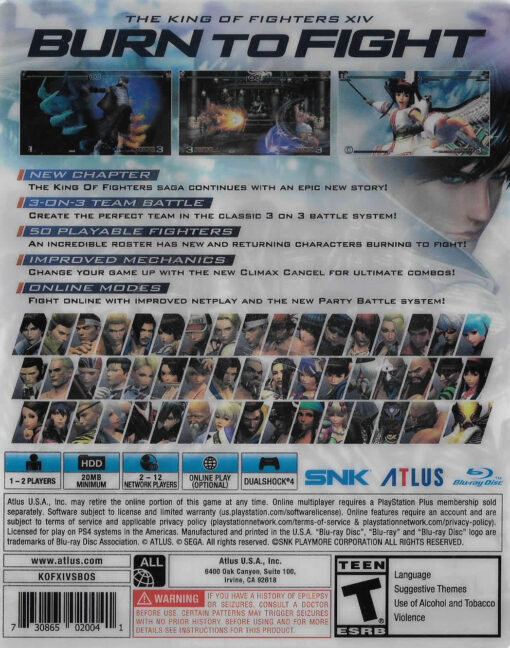 THE KING OF FIGHTERS XIV STEELBOOK - Image 2