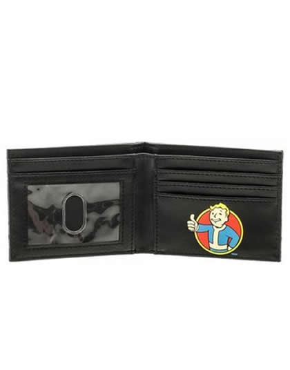 CARTERA FALLOUT NUKA COLA NEGRO Y ROJO - Image 3