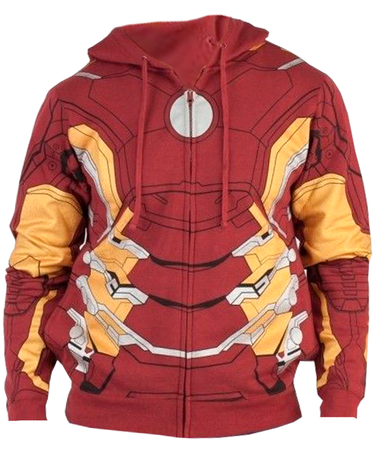 CHAMARRA MARVEL IRON MAN ROJA CHICA