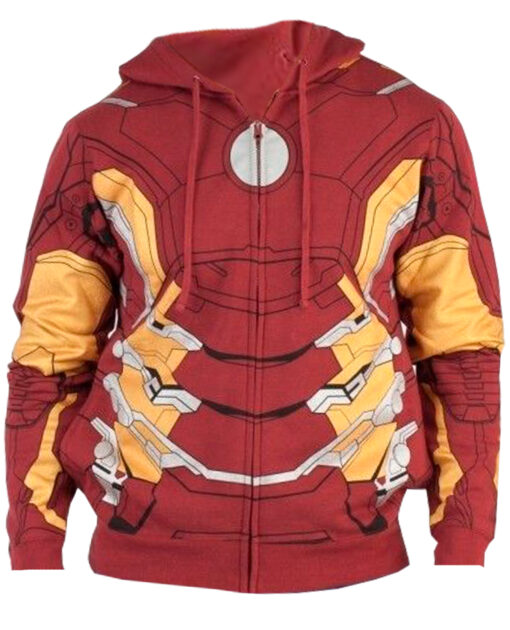 CHAMARRA MARVEL IRON MAN ROJA GRANDE