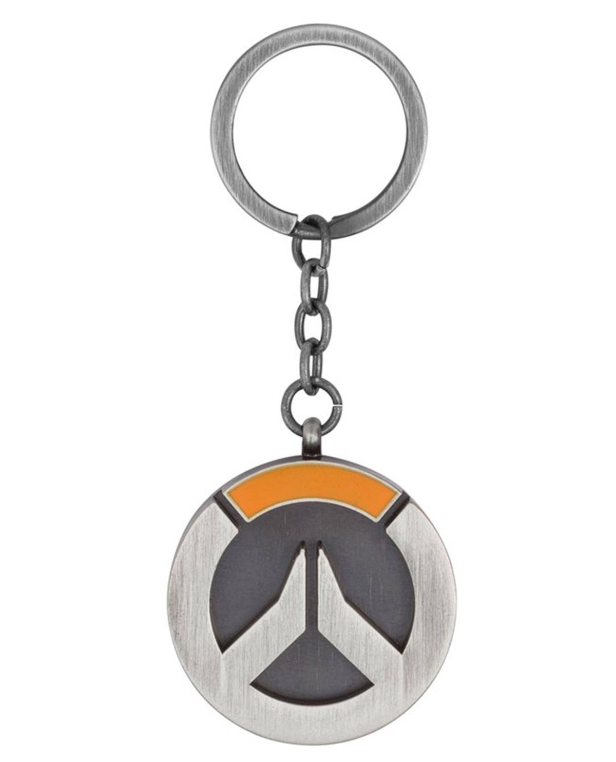 LLAVERO PLATEADO OVERWATCH LOGO