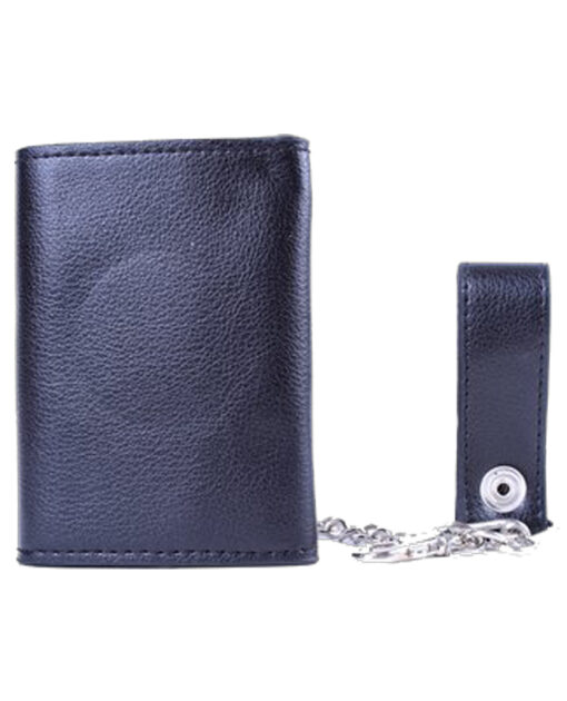 CARTERA CON CADENA DEADPOOL PLACA METALICA NEGRA - Image 2