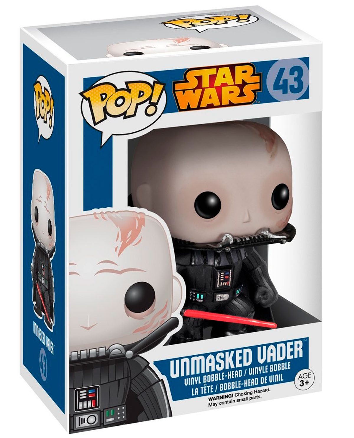 FIGURA POP STAR WARS UNMASKED DARTH VADER - Image 2
