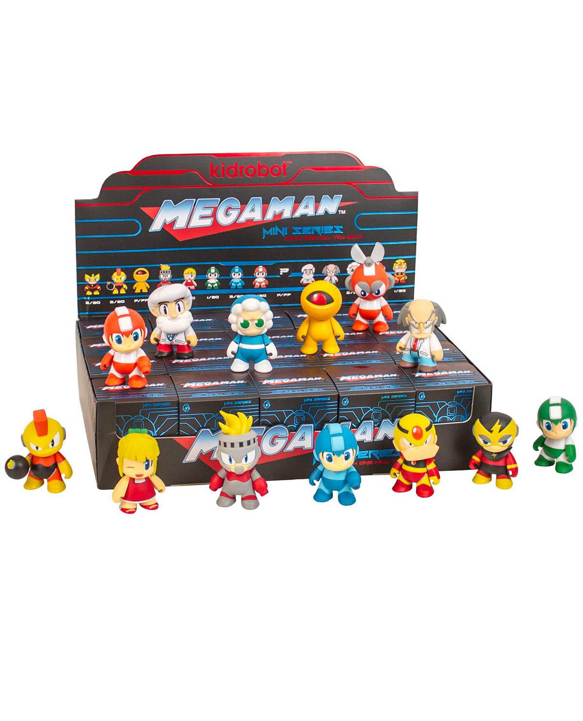 MEGA MAN MINI FIGURES SERIES