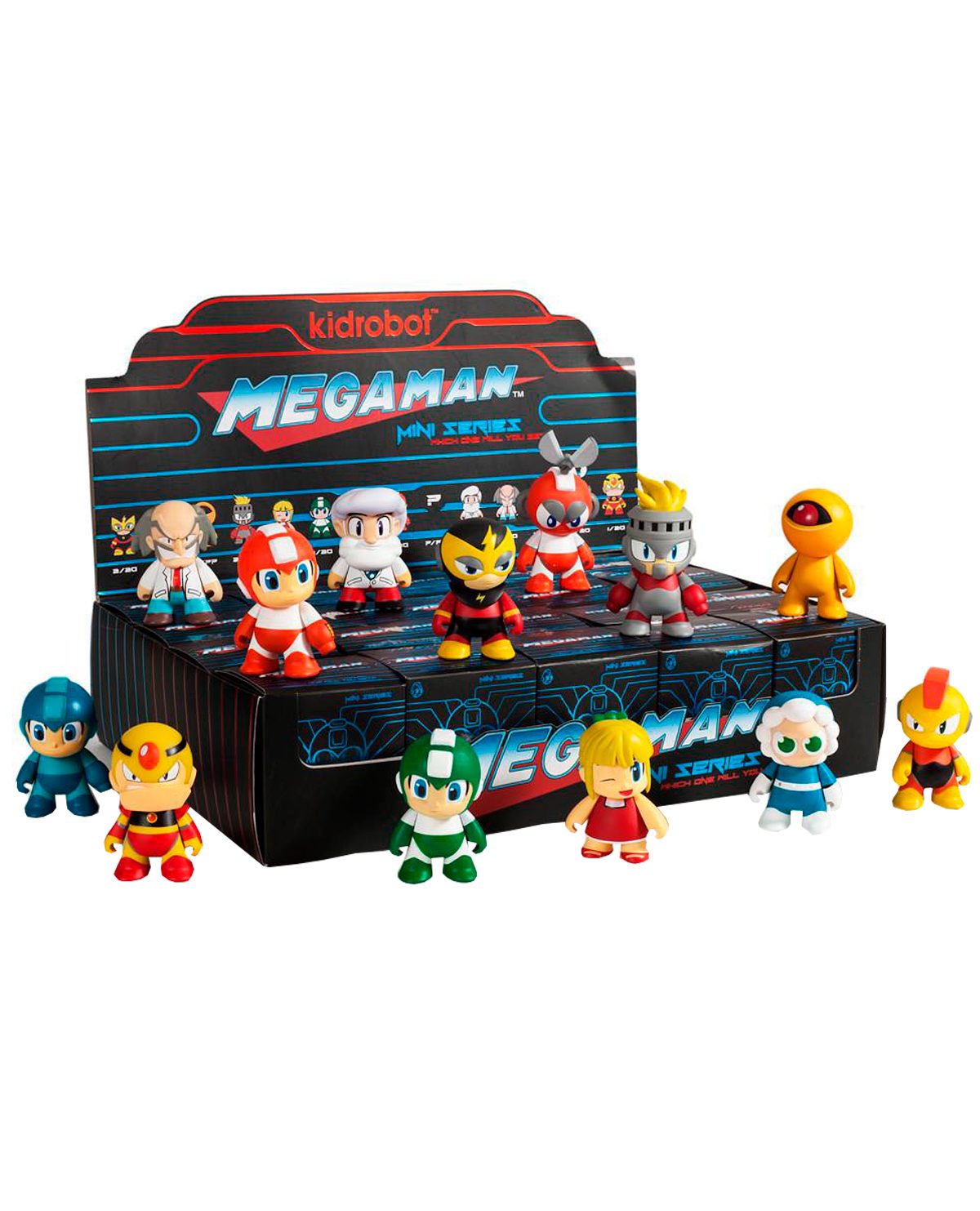 MEGA MAN MINI FIGURES SERIES KEYCHAIN