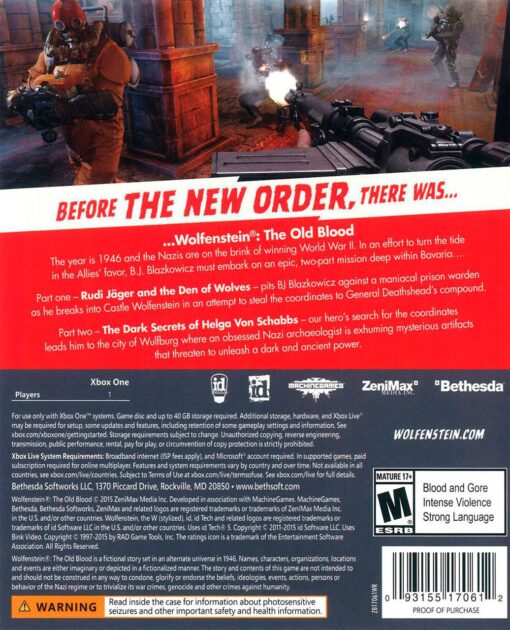 WOLFENSTEIN THE OLD BLOOD - Image 2