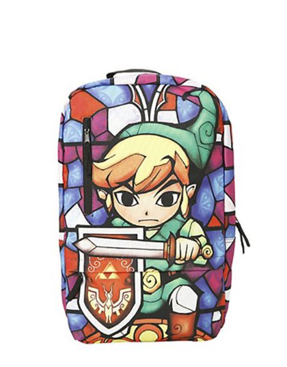 MOCHILA THE LEGEND OF ZELDA WIND WAKER STAINED GLASS