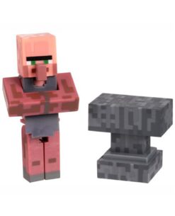 MINECRAFT BLACKSMITH VILLAGER W ACCESORY
