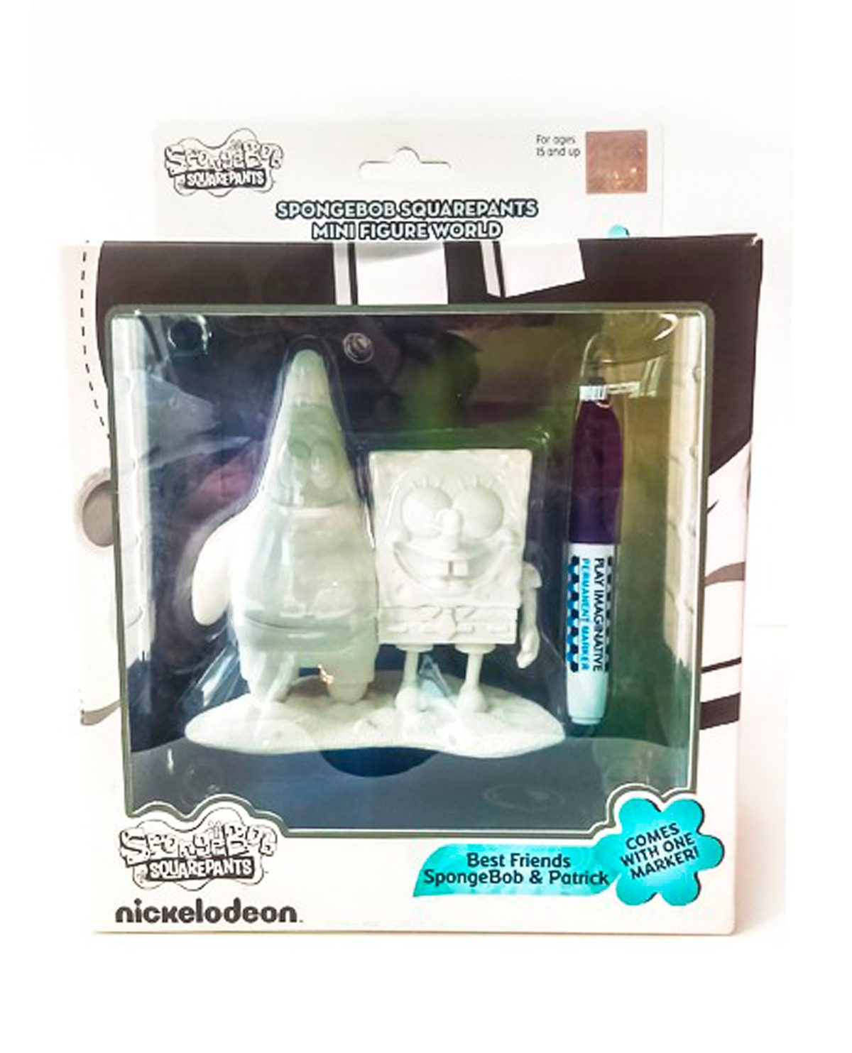 SPONGEBOB SQUAREPANTS AND PATRICK PAINTING FIGURES - Image 2