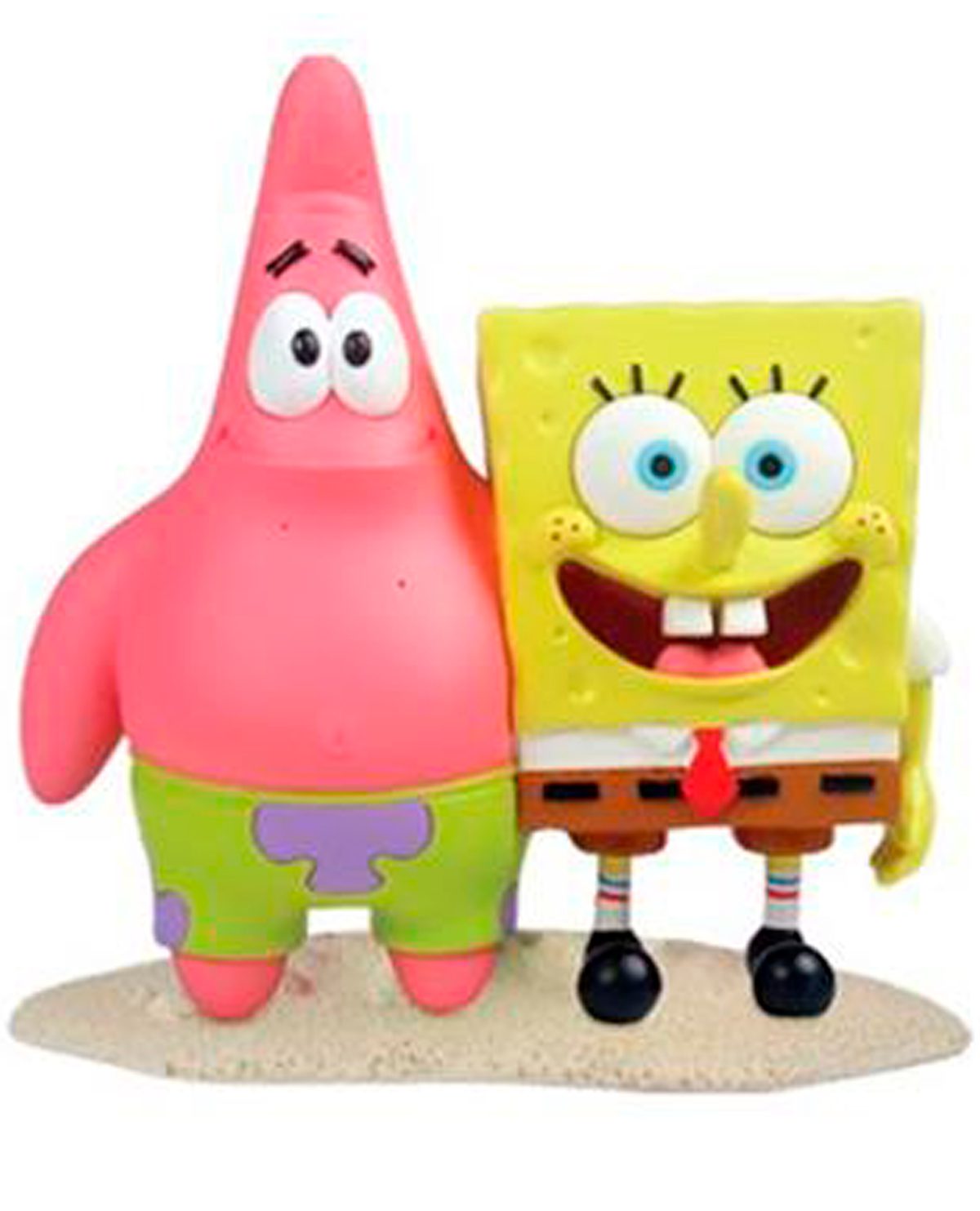 SPONGEBOB SQUAREPANTS AND PATRICK PAINTING FIGURES