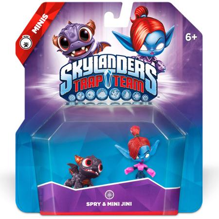 SKYLANDERS TRAP TEAM MINI SPRY AND JINI MINI 2-PACK