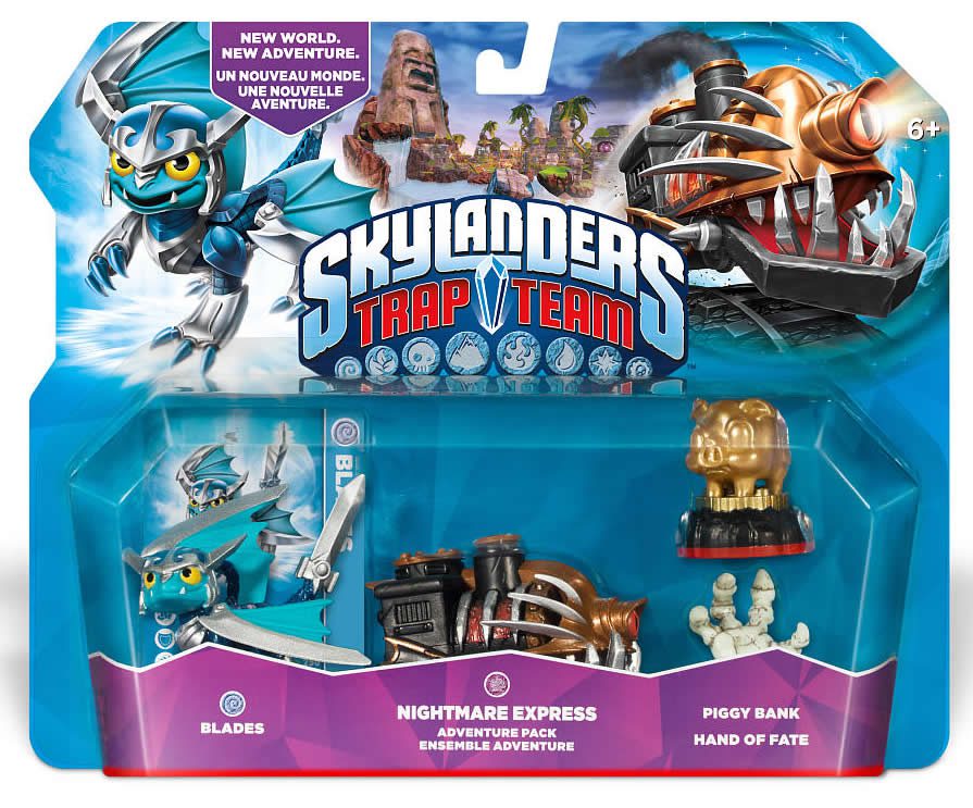 SKYLANDERS TRAP TEAM NIGHTMARE EXPRESS ADVENTURE PACK