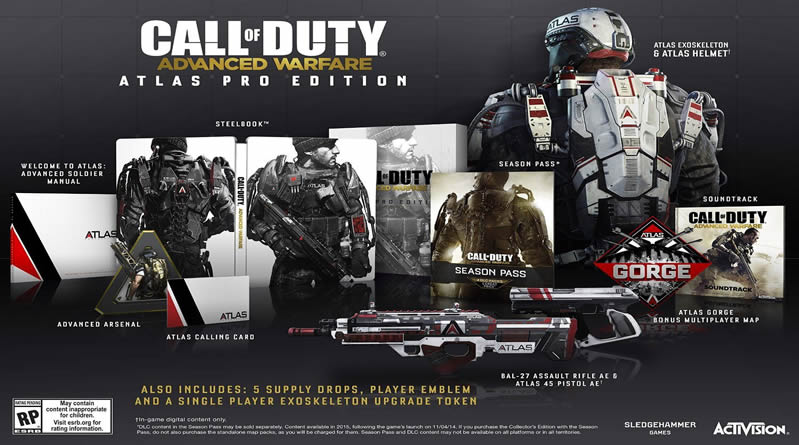 CALL OF DUTY ADVANCED WARFARE ATLAS PRO EDITION - Image 2