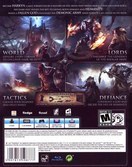 LORDS OF THE FALLEN LIMITED EDITION - Image 2