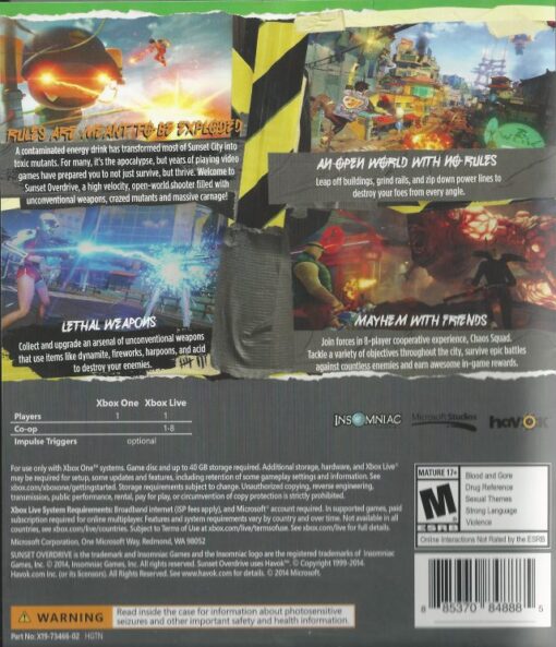 SUNSET OVERDRIVE - Image 2