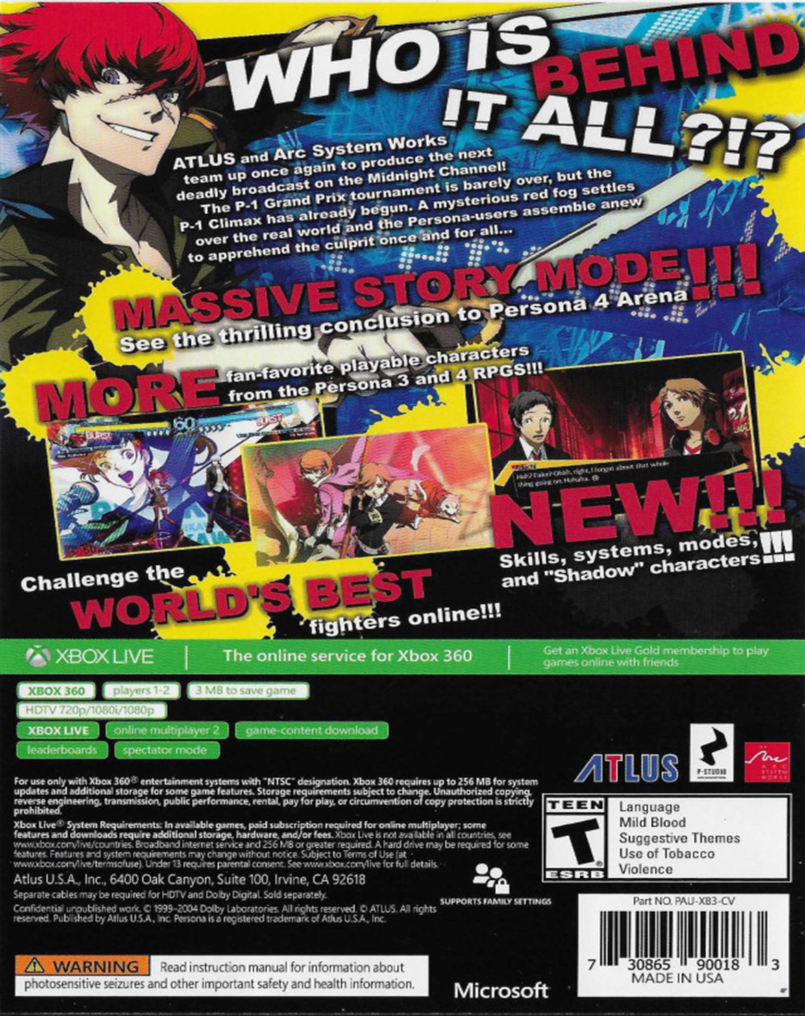 PERSONA 4 ARENA ULTIMAX - Image 2
