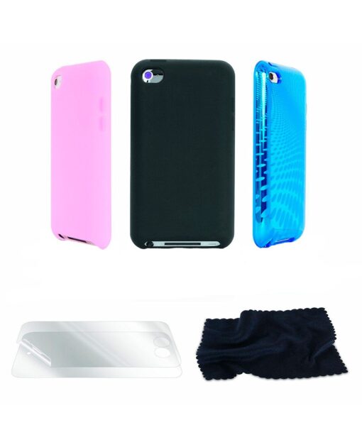 KIT 3 EN 1 IPOD TOUCH FUNDAS