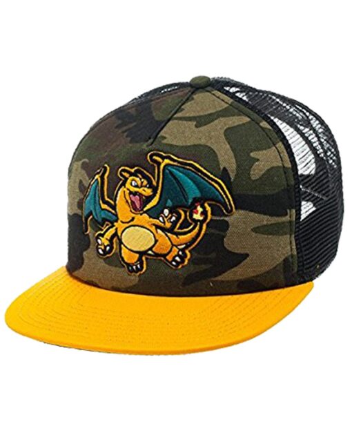 GORRA TRUCKER POKEMON CHARIZARD CAMUFLAJE - Image 2
