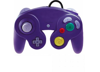 CONTROL WII U ALAMBRICO TTX GAMECUBE MORADO