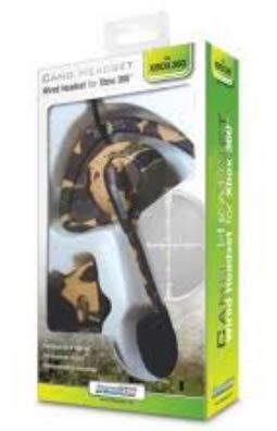 HEADSET XBOX 360 DREAMGEAR CAMO