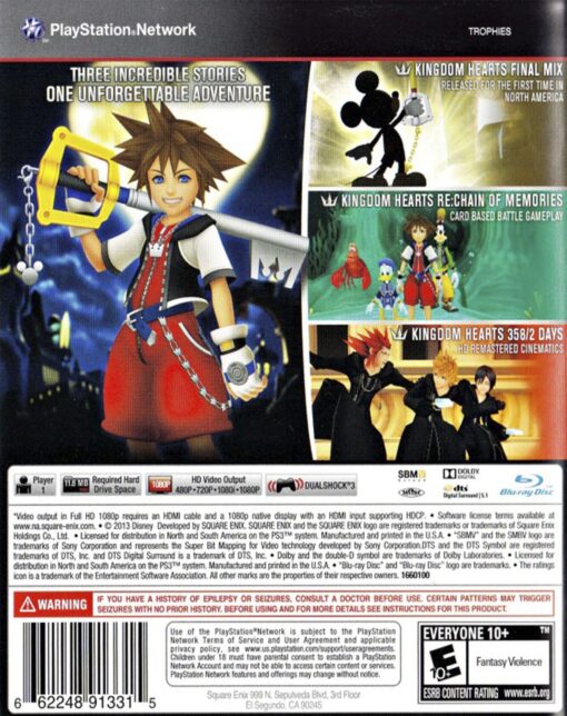KINGDOM HEARTS 1.5 HD REMIX PREMIUM EDITION - Image 2
