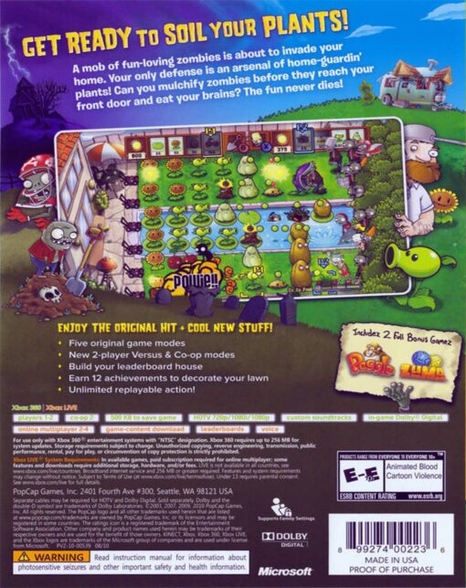 PLANTS VS ZOMBIES - Image 2