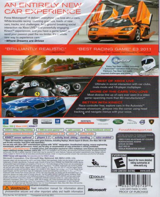 FORZA MOTORSPORT 4 - Image 2