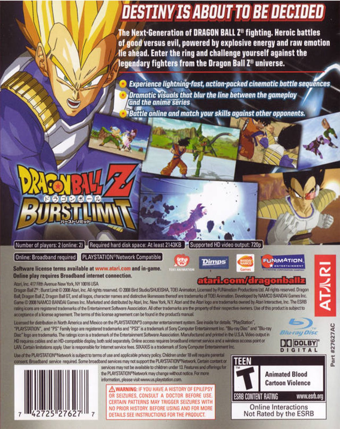DRAGON BALL Z BURST LIMIT - Image 2