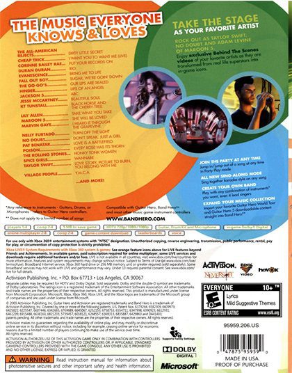 BAND HERO SOFTWARE - Image 2