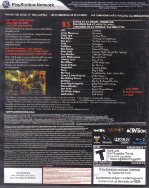 GUITAR HERO 5 SOFTWARE - Image 2