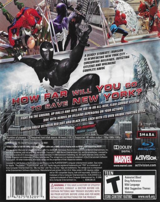 SPIDERMAN WEB OF SHADOWS - Image 2