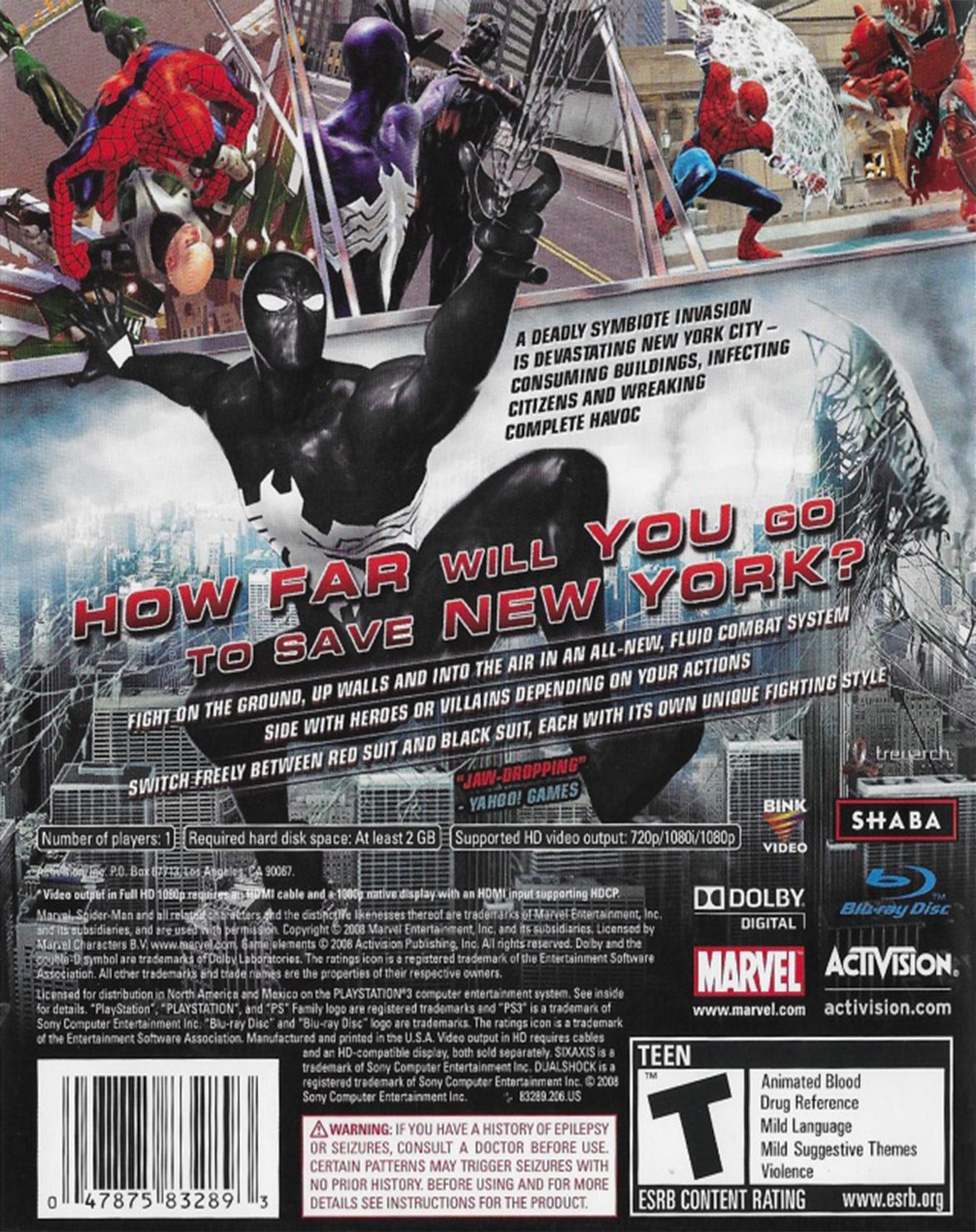 SPIDERMAN WEB OF SHADOWS - Image 2