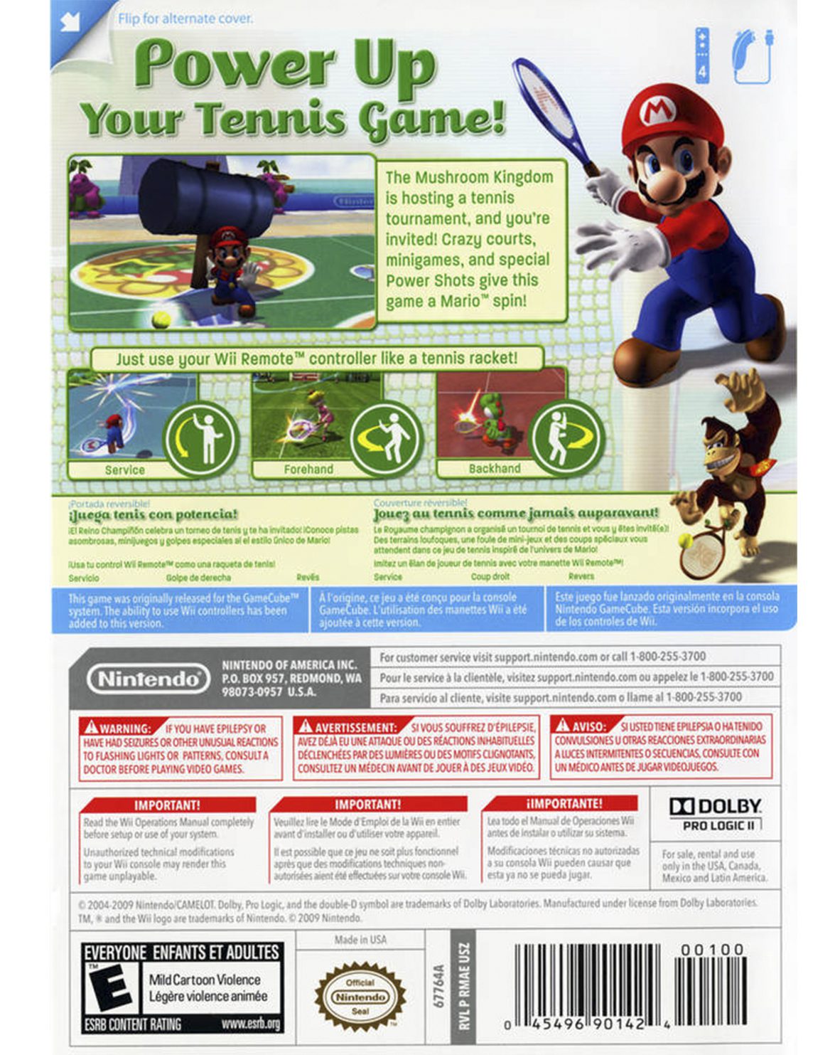 MARIO POWER TENNIS - Image 2
