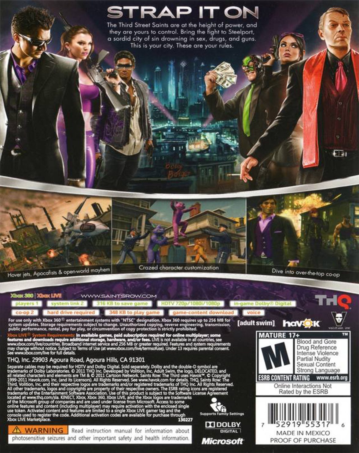 SAINTS ROW THE THIRD