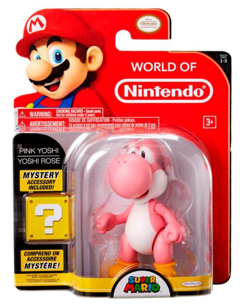 FIGURA COLECCIONABLE YOSHI PINK 23CM - Image 3