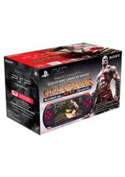 CONSOLA PSP NEGRO CON GOD OF WAR GHOST OF SPARTA