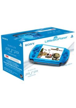 CONSOLA PSP AZUL CON LITTLE BIG PLANET