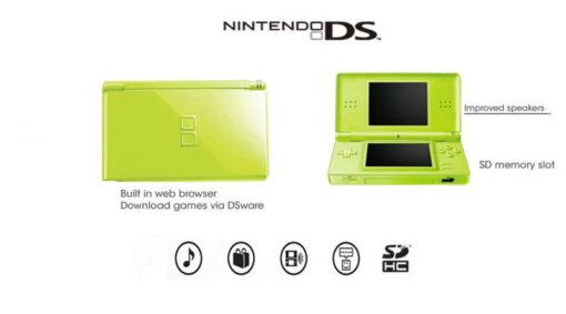 CONSOLA NINTENDO DS VERDE CON MARIO PARTY - Image 4