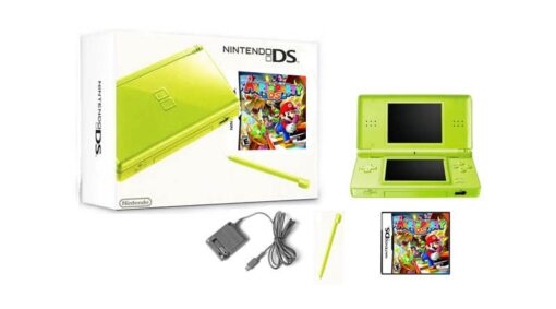 CONSOLA NINTENDO DS VERDE CON MARIO PARTY - Image 2