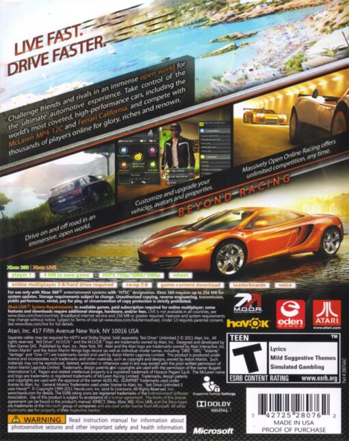 TEST DRIVE UNLIMITED 2 - Image 2