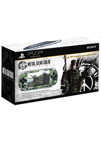 CONSOLA PSP METAL GEAR SOLID PEACE WALKER EDICION LIMITADA