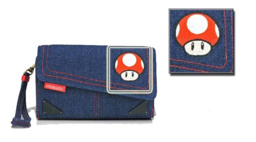 ESTUCHE DE TELA DSI SUPER MARIO HONGO ROJO AZUL - Image 2
