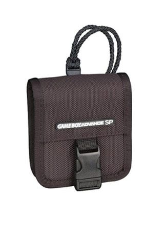 ESTUCHE DE TELA GAMEBOY ADVANCE SP NEGRO
