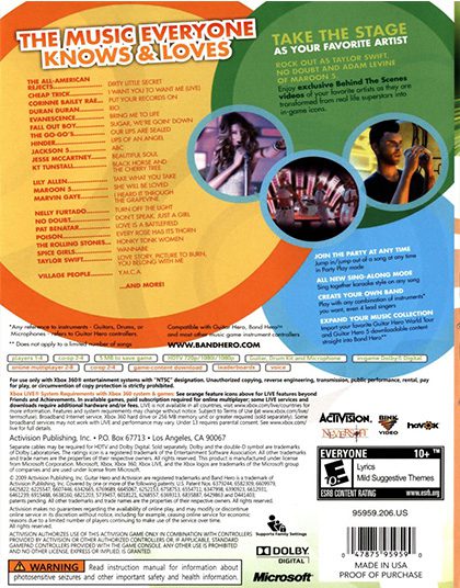 BAND HERO SOFTWARE - Image 2