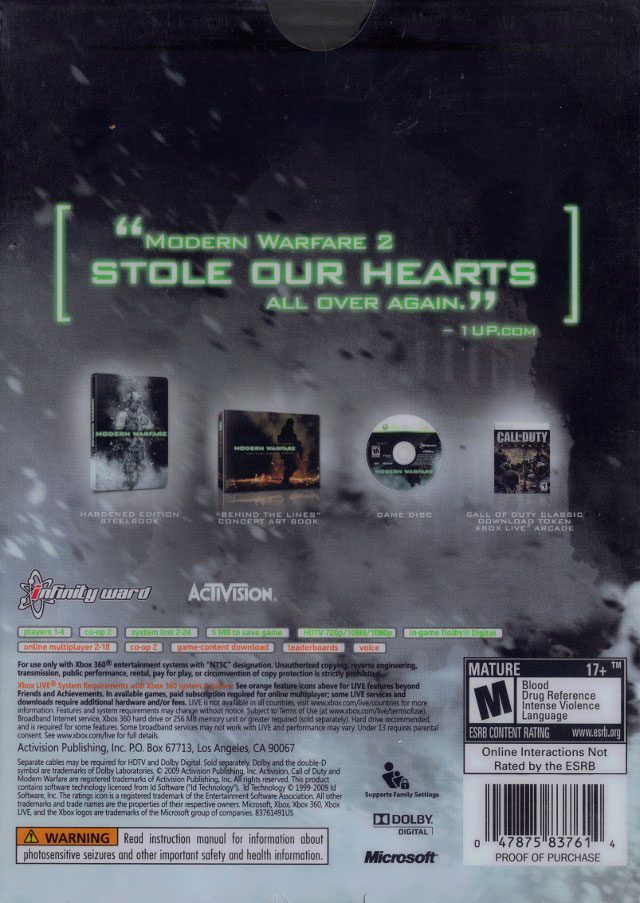 CALL OF DUTY: MODERN WARFARE 2 HARDENED EDITION - Image 3